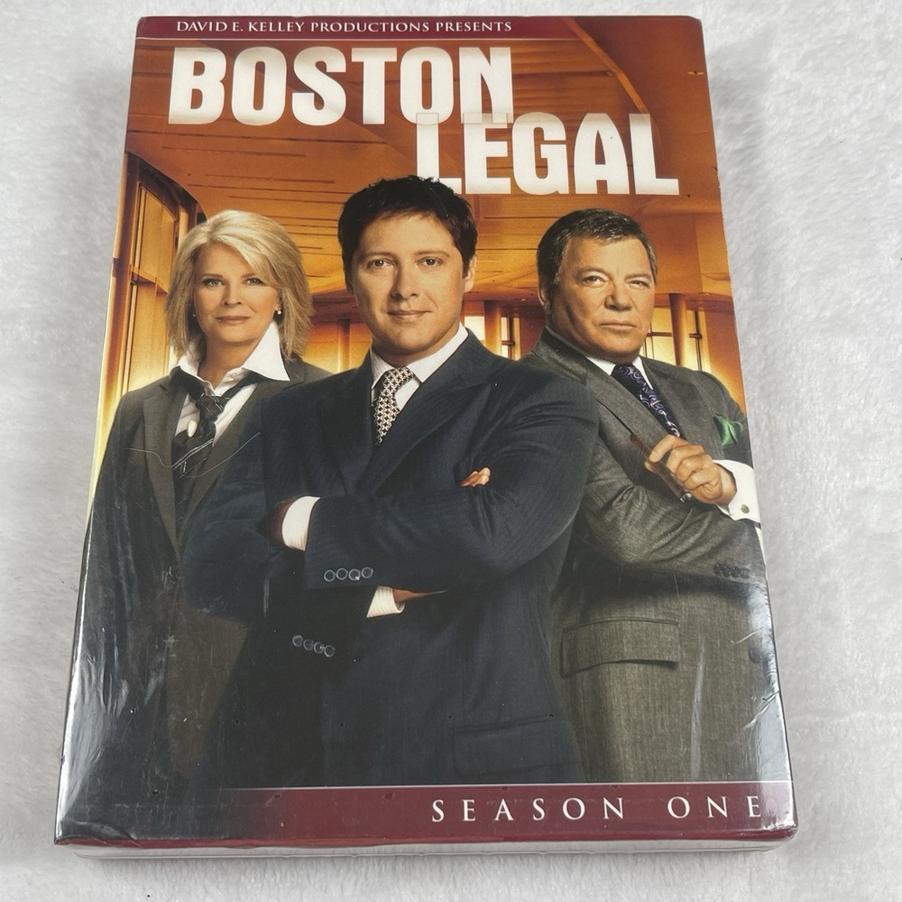 Boston Legal: the Complete First Season‎ (DVD, 2004) New Factory Sealed